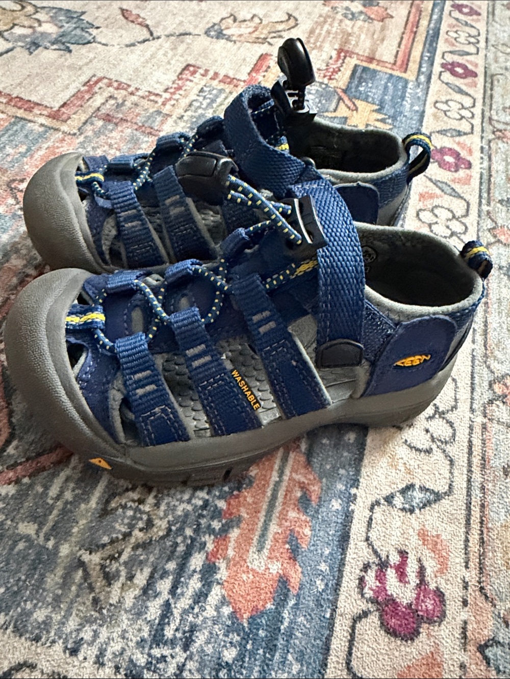 KEEN Seacamp Kids Navy Blue Closed-Toe Sport Sandals